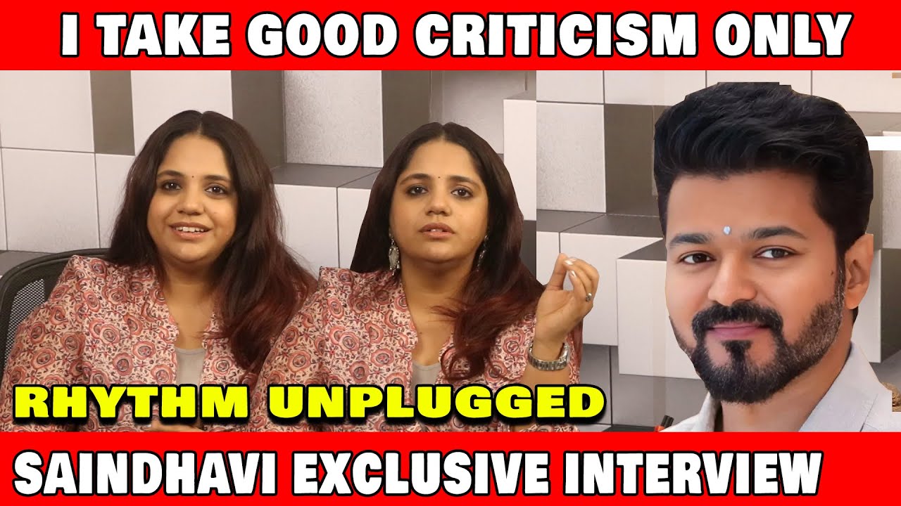 Open heart to heart conversation with Saindhavi 😍 | Rhythm Unplugged |