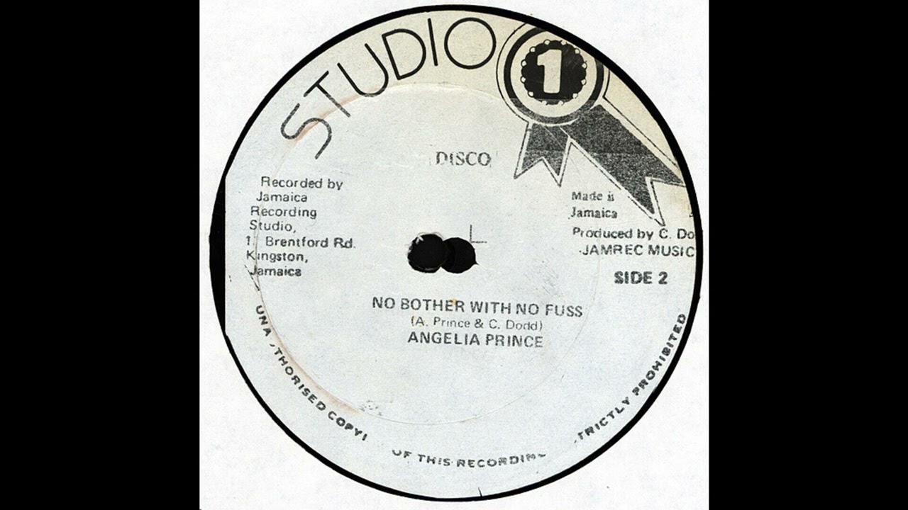Angelia Prince - No Bother With No Fuss - Studio One 12inch 1986 Mr. Bassie Riddim