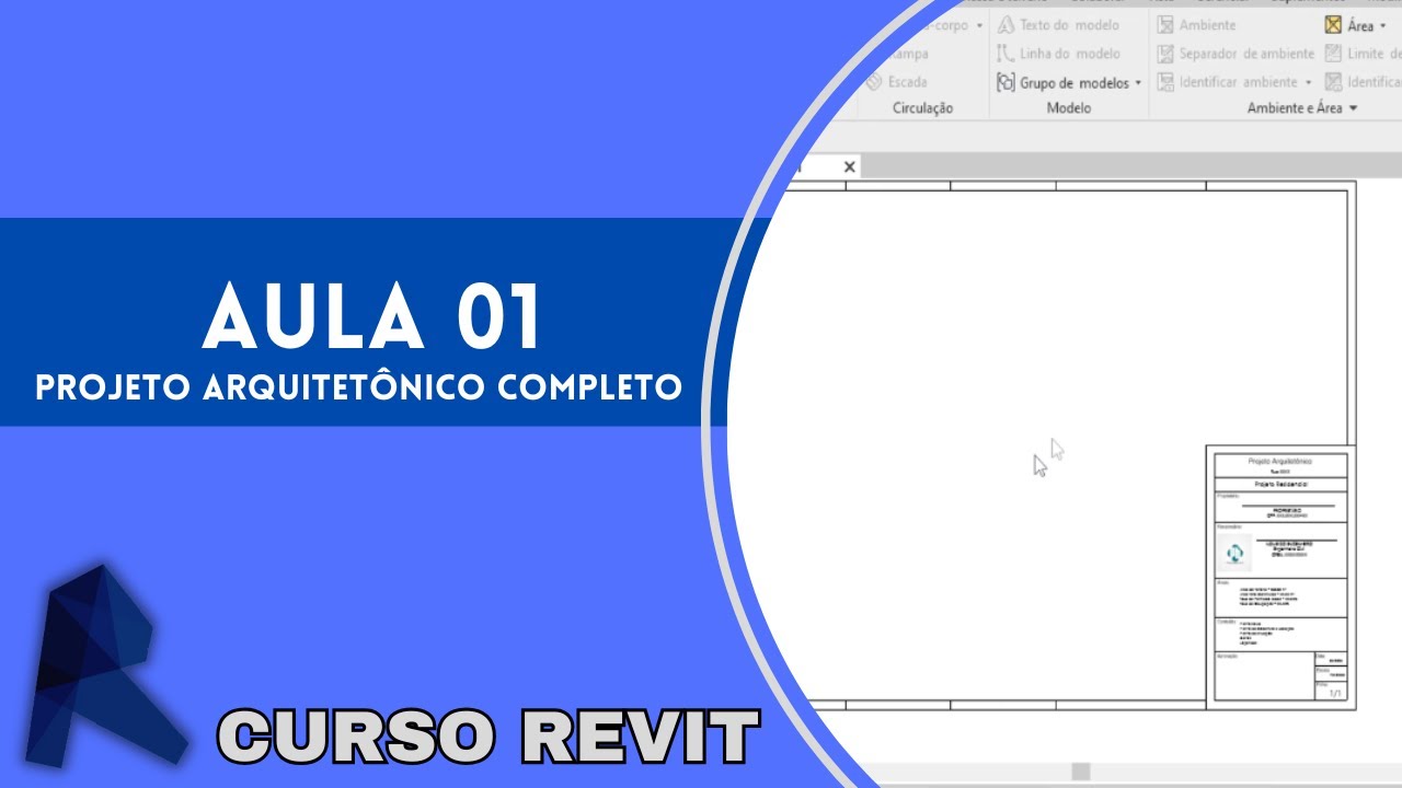 COMO FAZER UM PROJETO ARQUITETÔNICO NO REVIT - PLANTA BAIXA #parte1