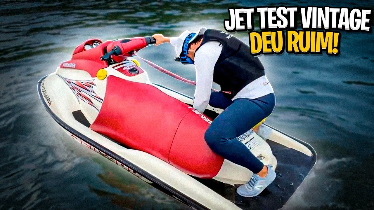 Sea Doo GS 1998 - DEU RUIM no JET TEST