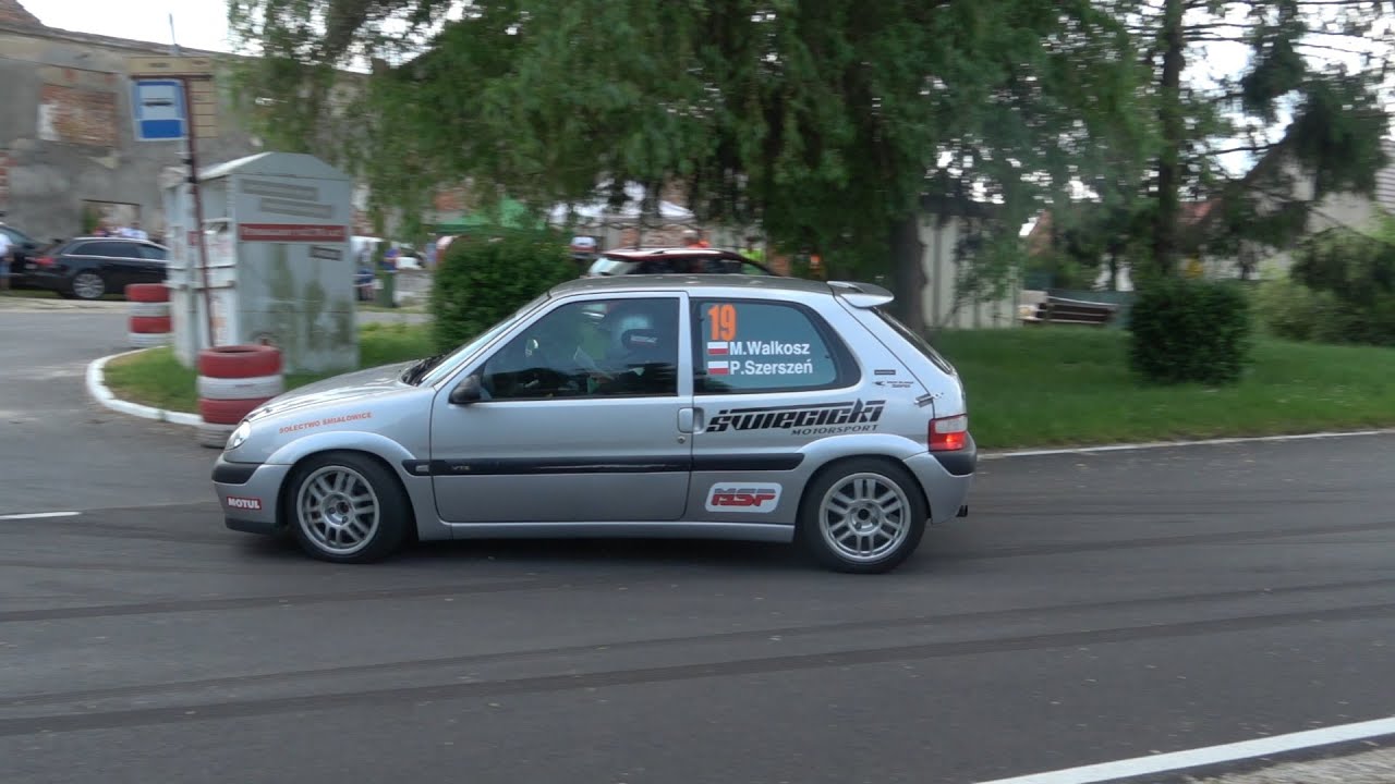 KJS Świdnica 2023 - Mateusz Walkosz / Paulina Szerszeń - Citroen Saxo