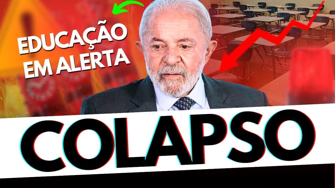 💣A TRAGÉDIA SILENCIOSA NA EDUCAÇÃO PÚBLICA DO BRASIL