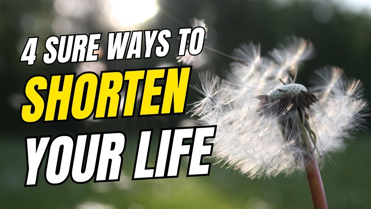 4 Sure Ways to Shorten Your Life - Jacob Prasch