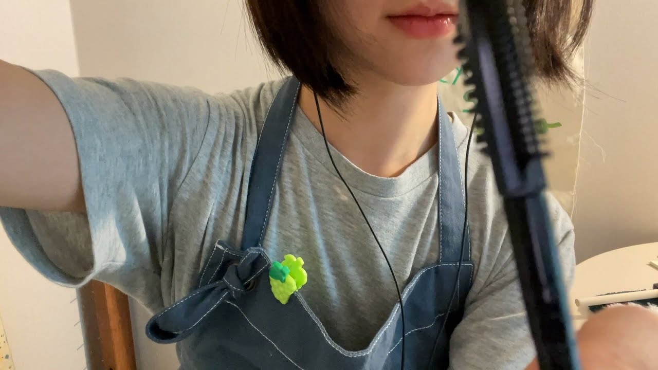 ASMR 쓱슥 눈썹 정리✂️l Doing Your Eyebrows