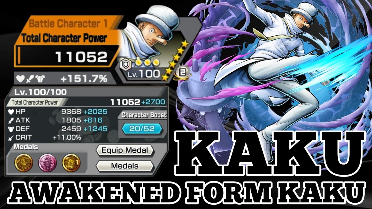 KAKU AWAKENED FORM GAMEPLAY | ONE PIECE BOUNTY RUSH | OPBR