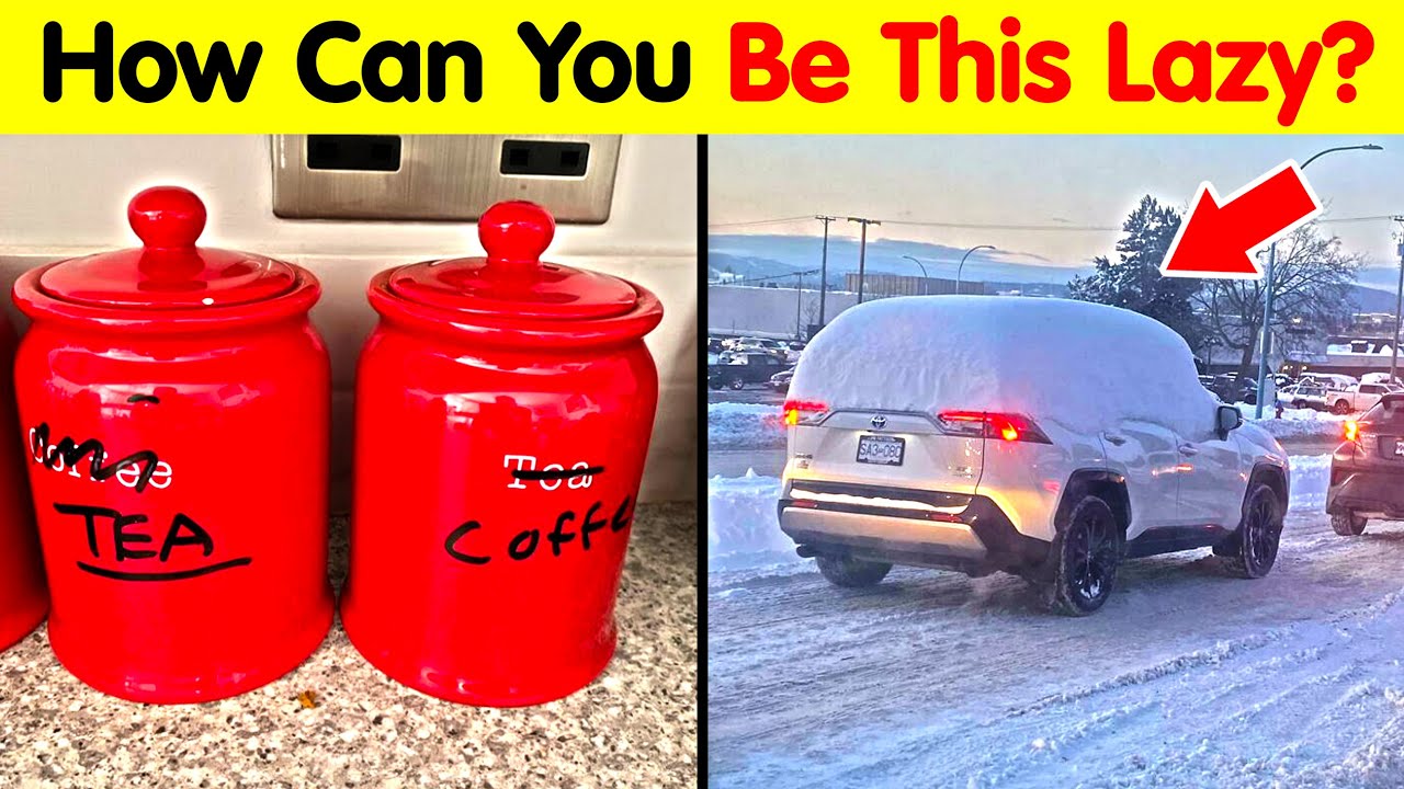 The Worst Cases Of Pure Laziness People Have Ever Seen