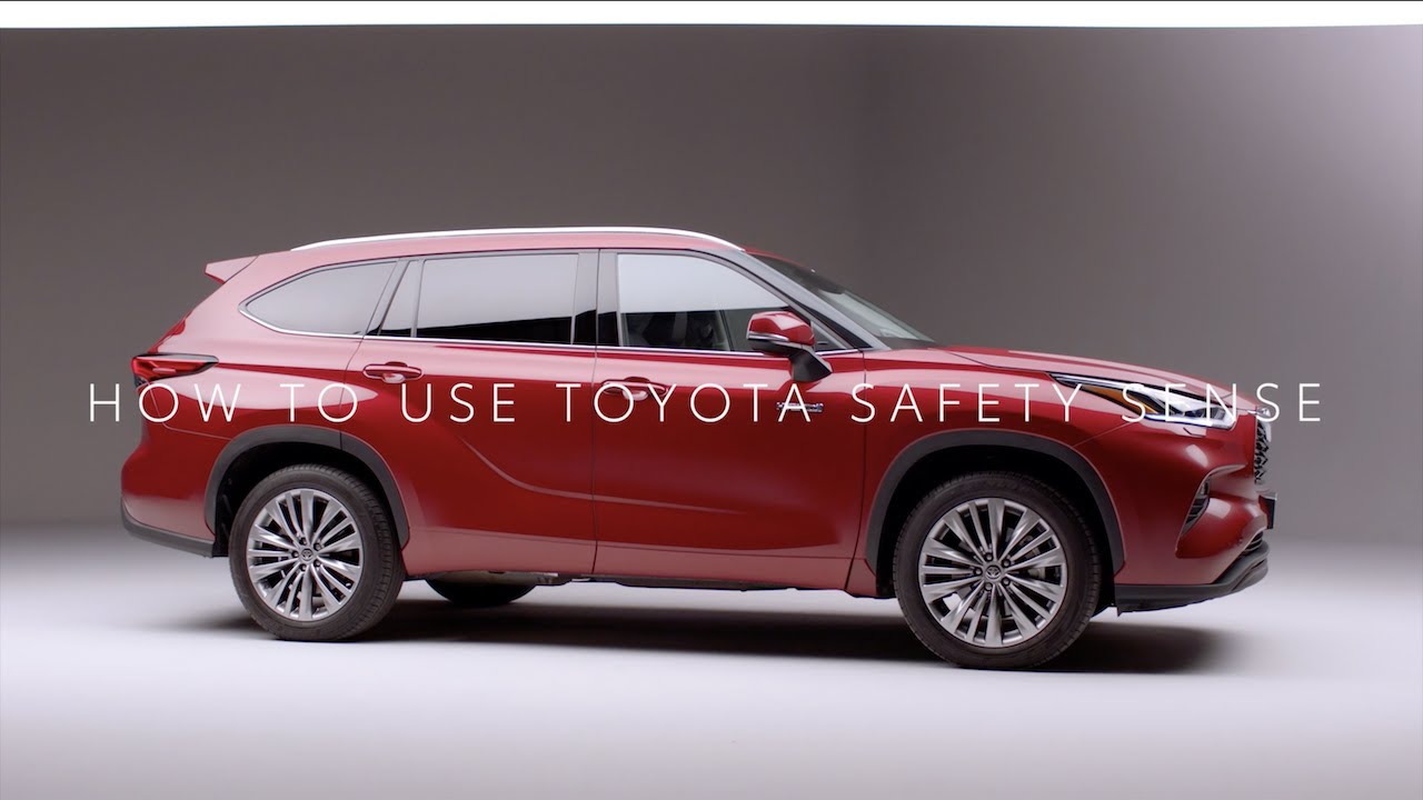 How to use Toyota Safety Sense