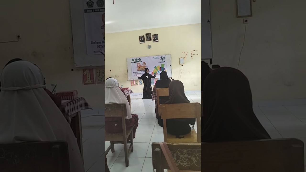 Quthrunnada Hafiza lomba Da'i Cilik di MTsN 5 HST 10 Februari 2026
