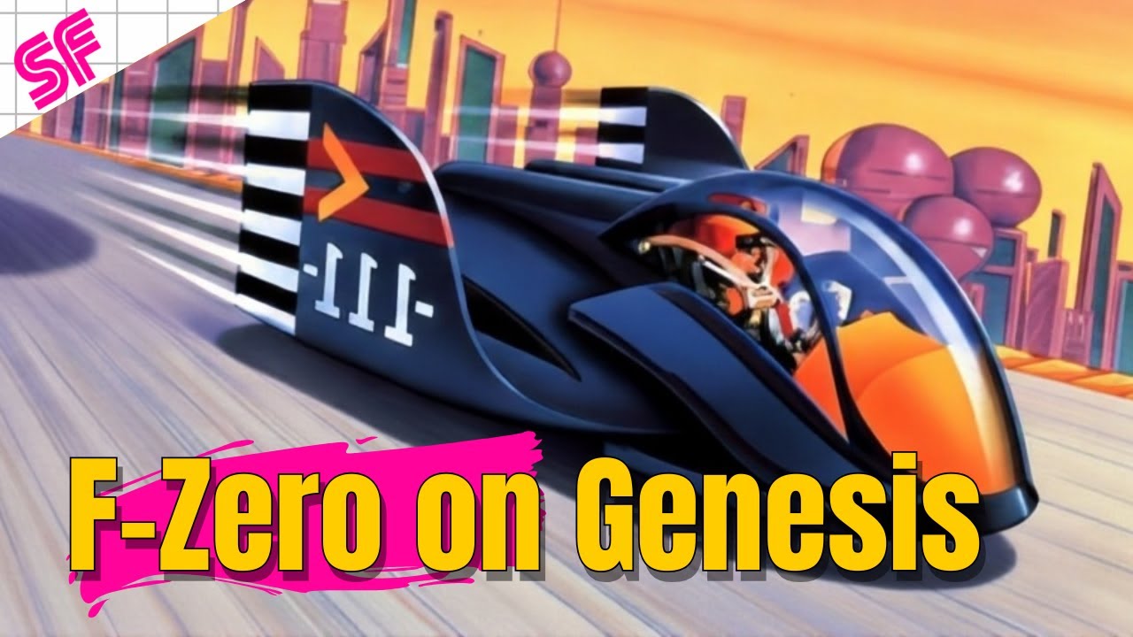 G-ZERO - F-Zero demo for the Megadrive \ Genesis