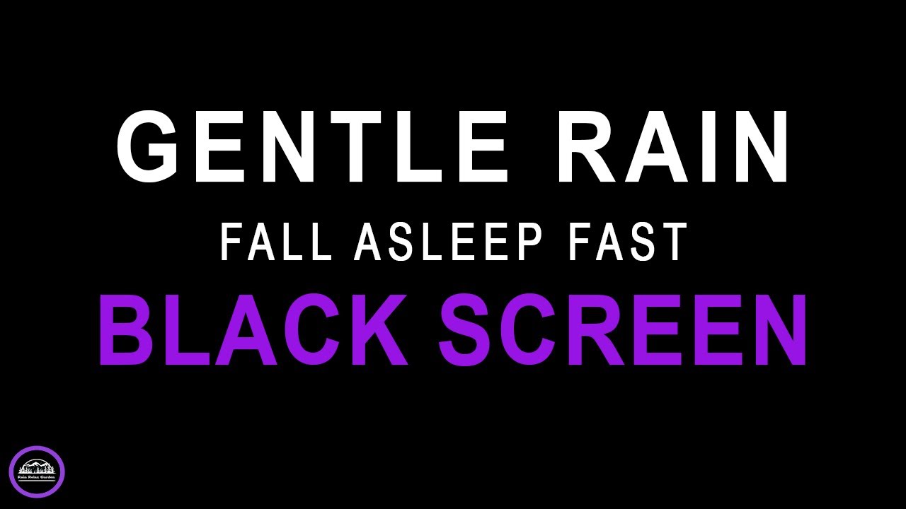Heavy Rain Downpour at Night,  Soothing Relaxation, Sleep Aid, White Noise Rain | BLACK SCREEN