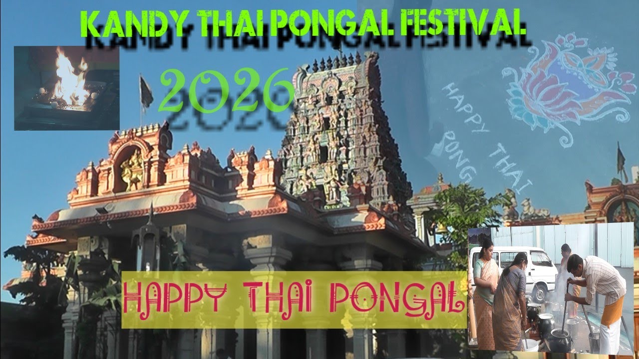 2026 KANDY KATUKELE  KOVIL THAIPONGAL DAY 