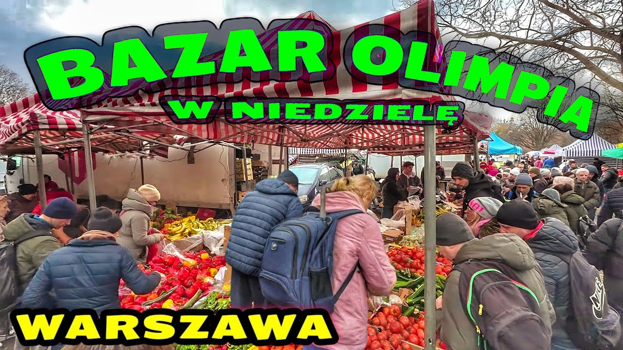 Bazar Olimpia w Warszawie Niedzielne Targowisko– Warzywa, Antyki, Odzież i Więcej | Górczewska 56/60