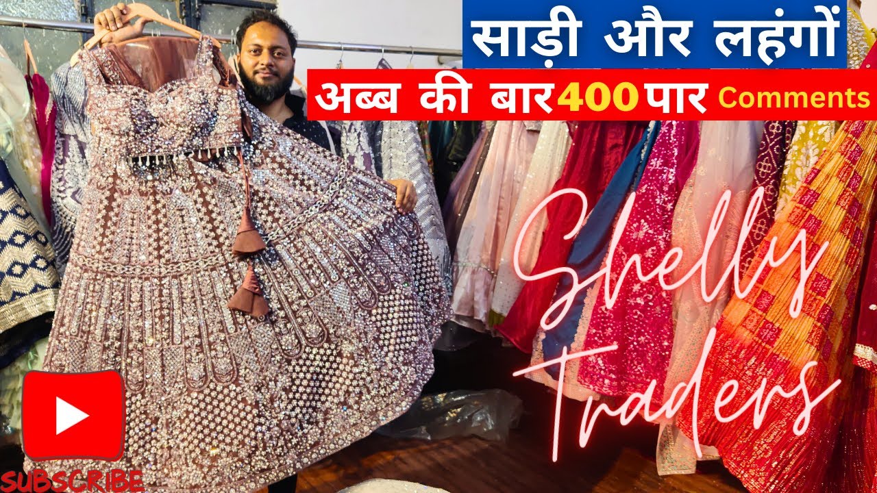Ready to Wear Saree New Collection Updated | Crop-top Shelly Traders Gandhi Nagar Delhi #croptop