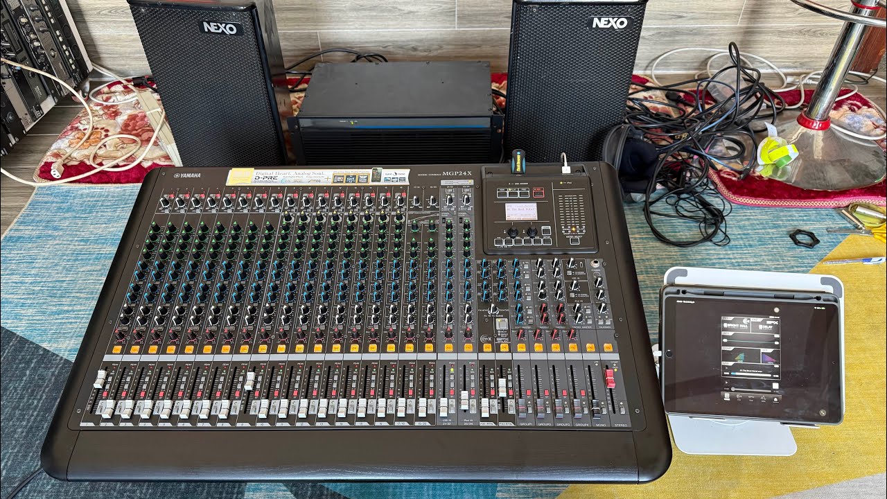 Mixer bãi Nhật Yamaha MGP24X phân khúc cao cấp