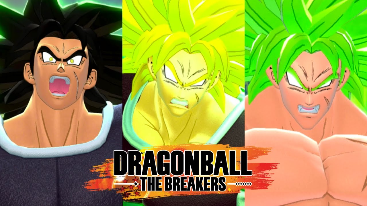 Dragon Ball The Breakers - Broly Full Moveset Showcase (Season 4 Update)