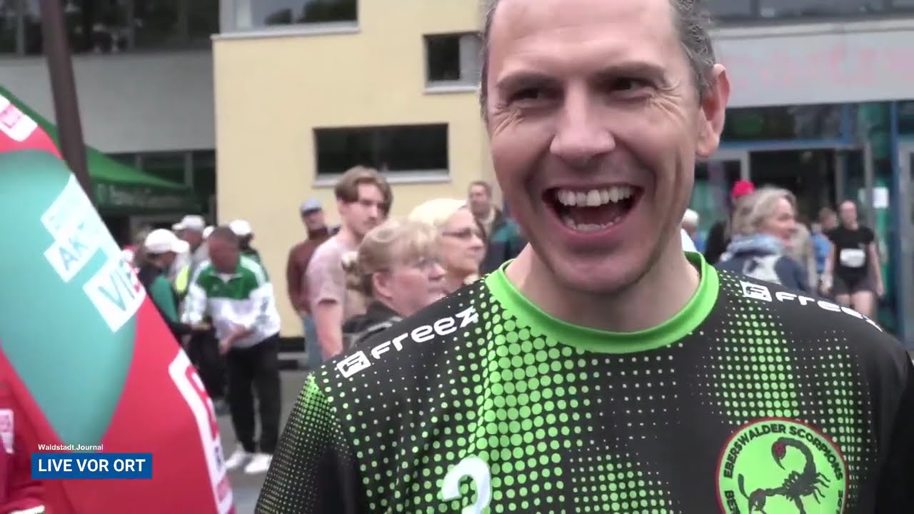 📌LIVE VOR ORT: Stadtlauf live im Waldstadt.Journal | 🌲📰