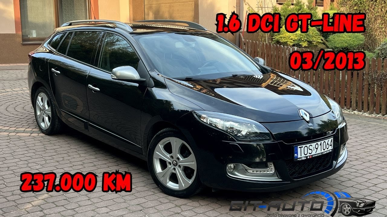 Renault Megane III GT-Line 1.6 DCI 130KM 😍 Import 🇩🇪 Xenon 🔥 Navi 🌍 03/2013 ⭐️ Wady i zalety 😎