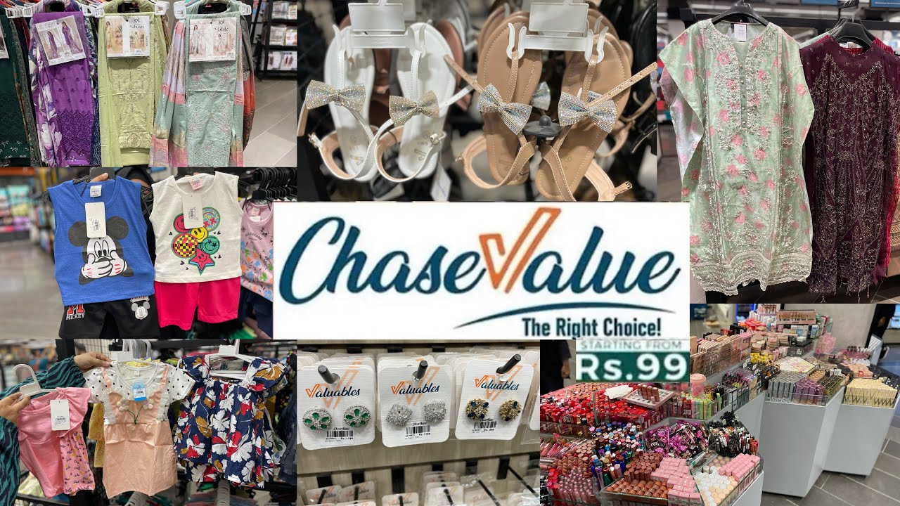 Chase Value Karachi-Footwear,Bags,Eid dress,jewelry & Kids Shopping-Local Bazar Pakistan