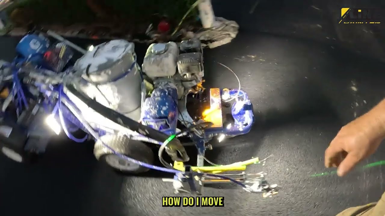 Разметка парковки с использованием лазерного нивелира Graco Linelazer V 5900 Auto, лазерного ниве...