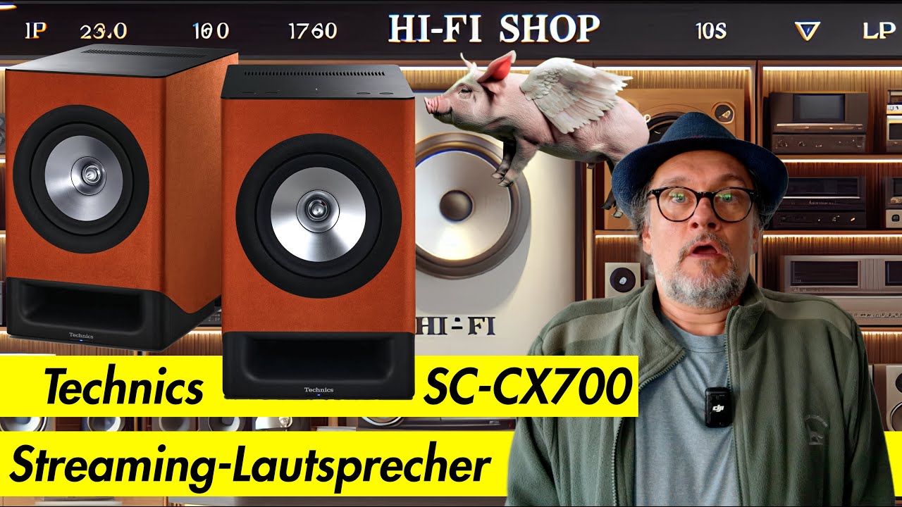 Technics SC-CX700: Aktiver Streaming-Lautsprecher im Test