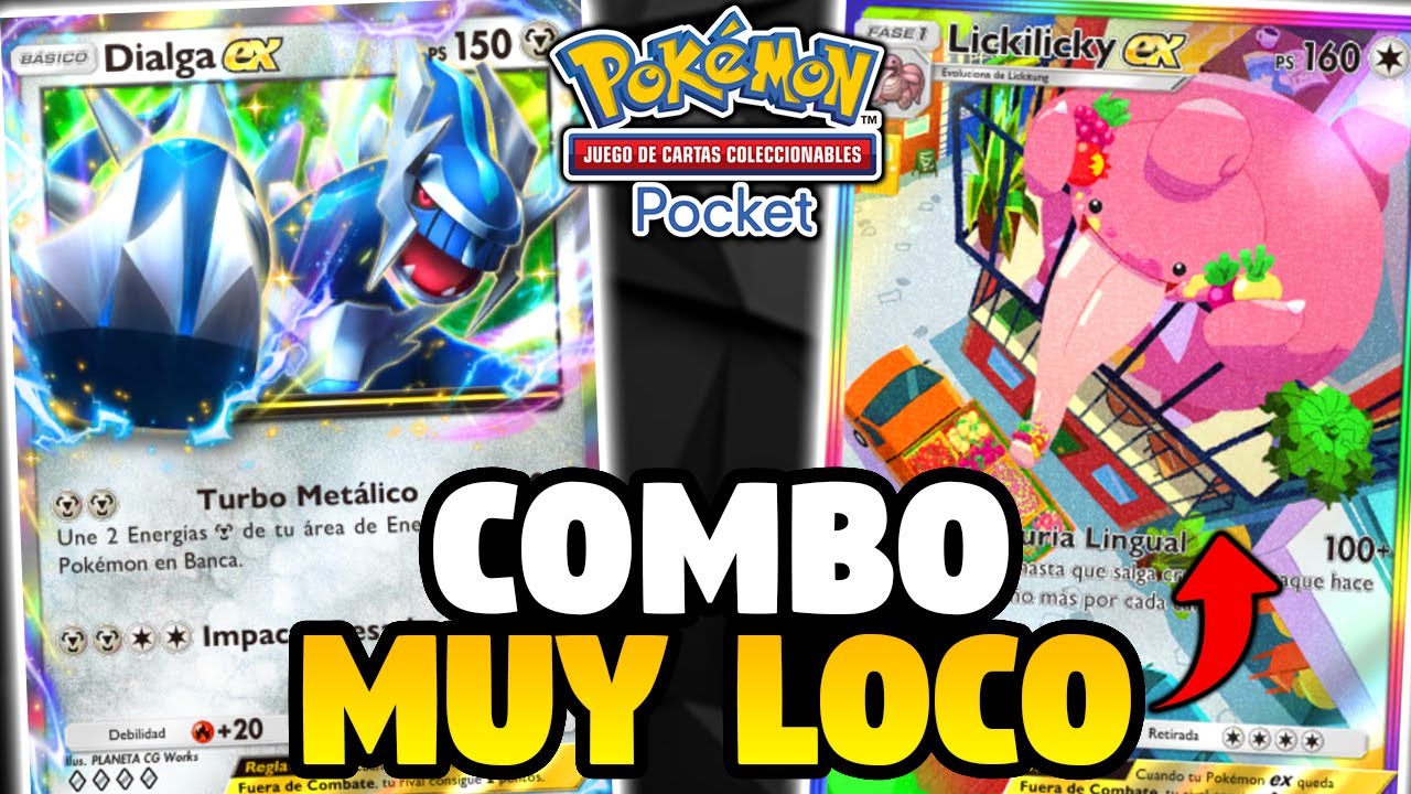 ¡LICKILICKY ESTÁ ROTO! JUGANDO el MEJOR MAZO de DIALGA en POKÉMON TCG POCKET
