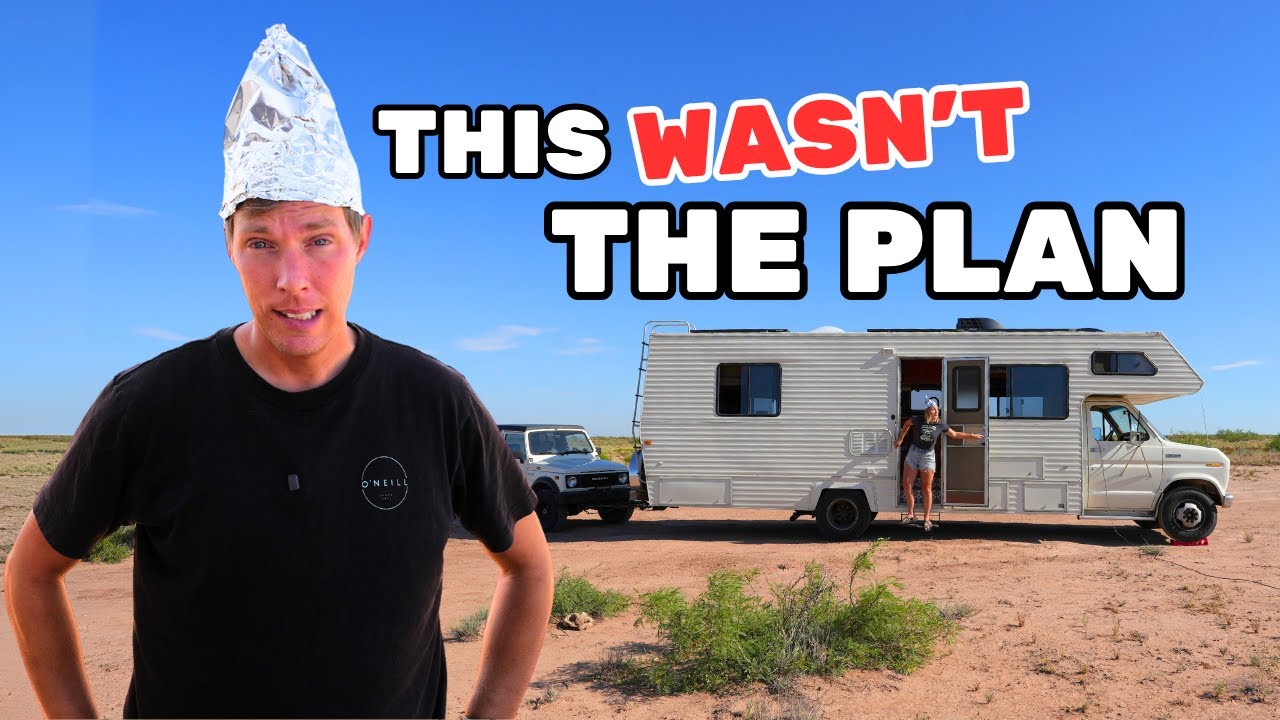 We FAILED Our No Power RV Challenge & LEFT Route 66!