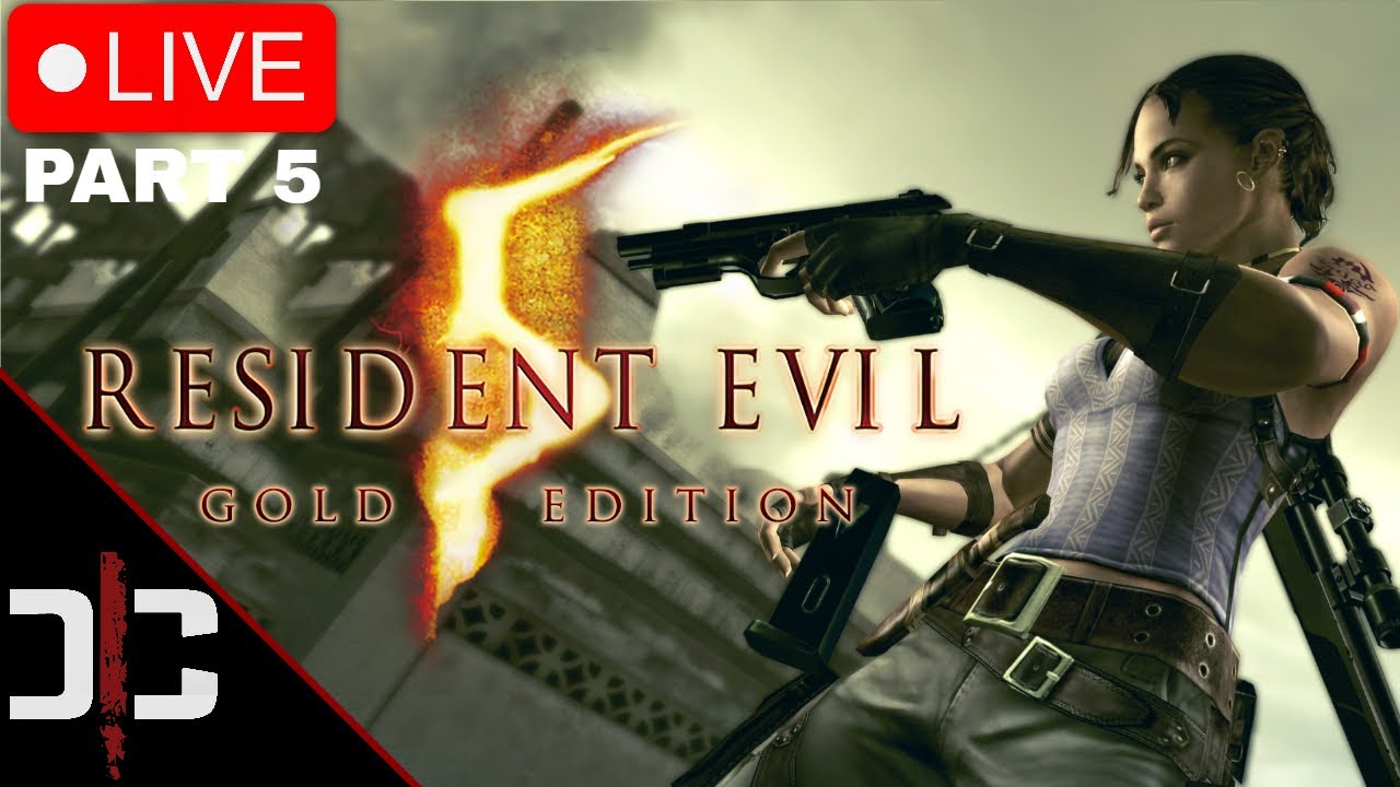 🔴LIVE - Resident Evil 5 - RE Requiem Waiting Room - Part 5  - 4k Texture Mod Playthrough