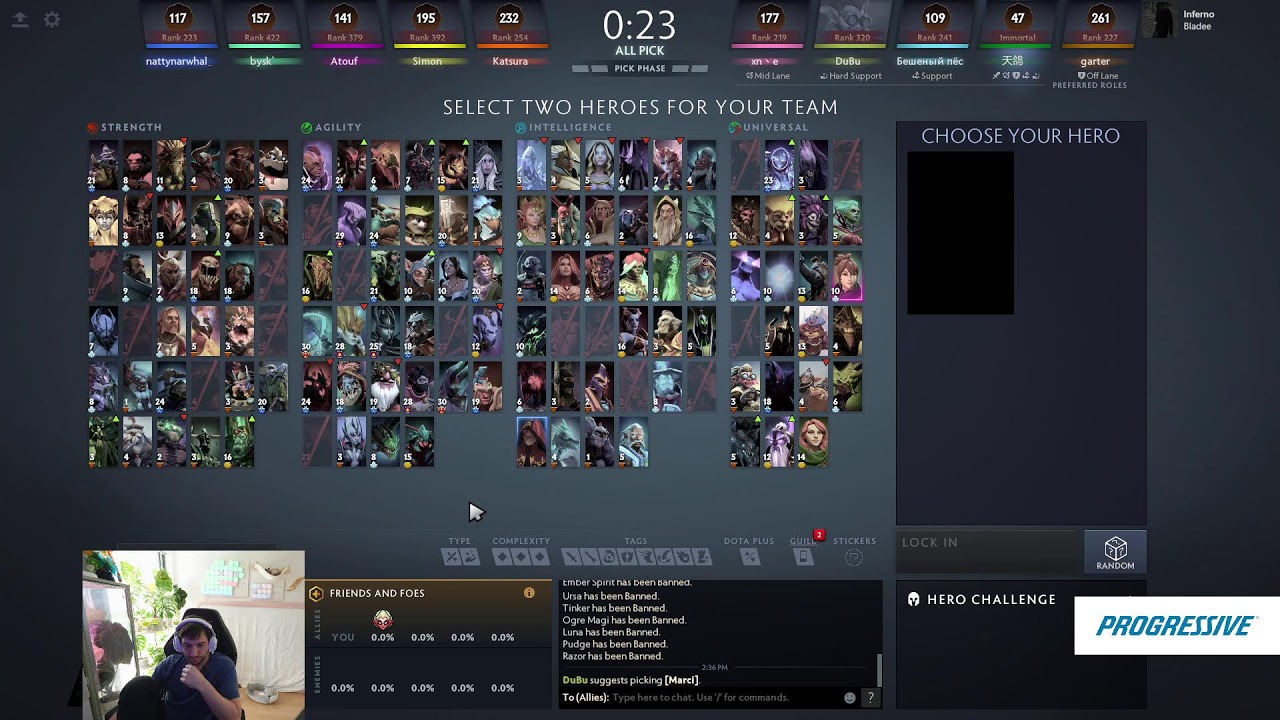 spectating arteezy with full PMA