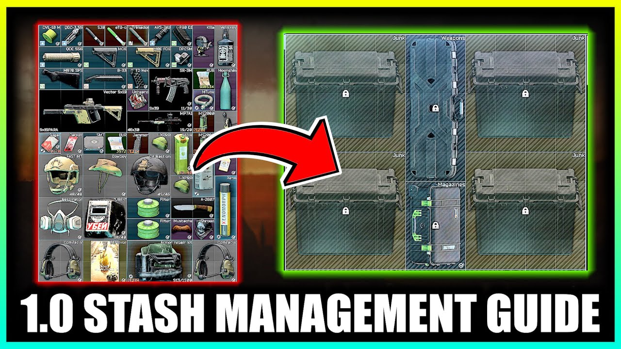 1.0 Tarkov Stash Organization Tip from the Crazy Looter