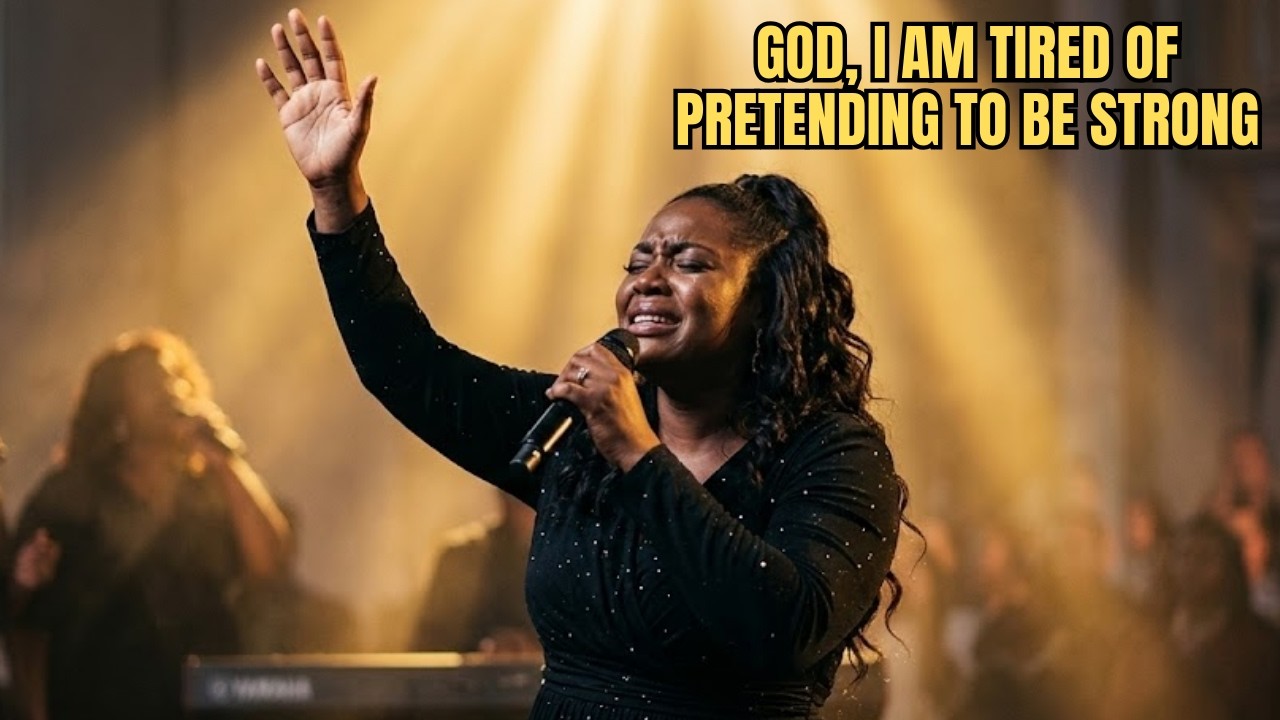 God, I am tired of pretending to be strong