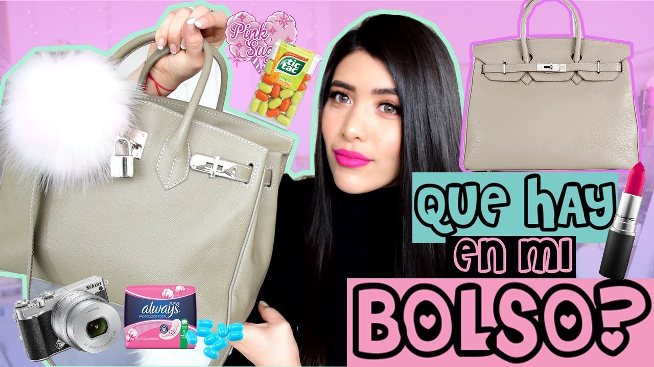 ¿QUÉ HAY EN MI BOLSO?♡2018 👜TEDDY BLAKE Caty Saffiano 12