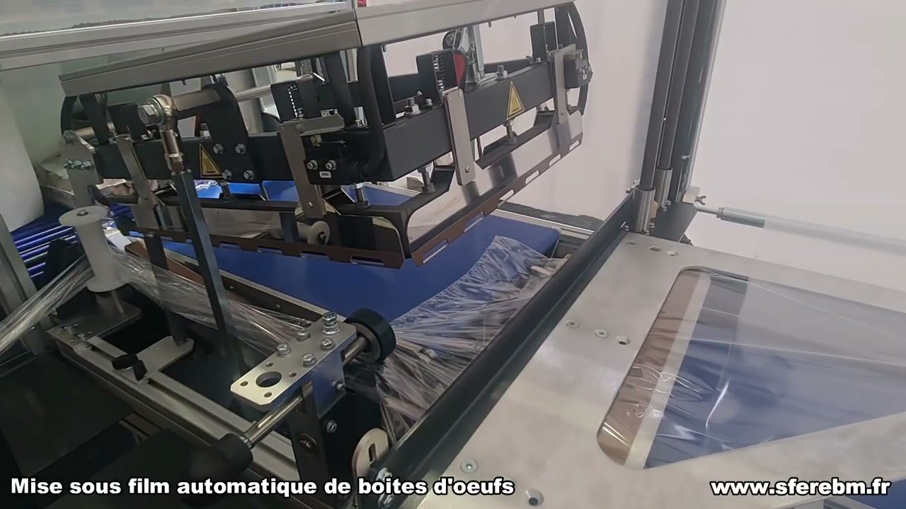 SFERE BM - Soudeuse Automatique Inox - Boites d'Oeufs