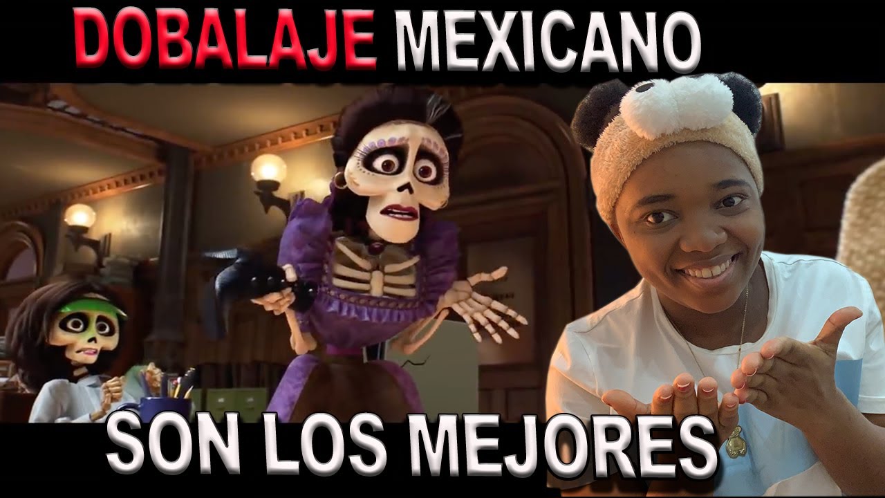 MI AMIGA AFRICANA reacciona al DOBLAJE MEXICANO! *INCREIBLE*