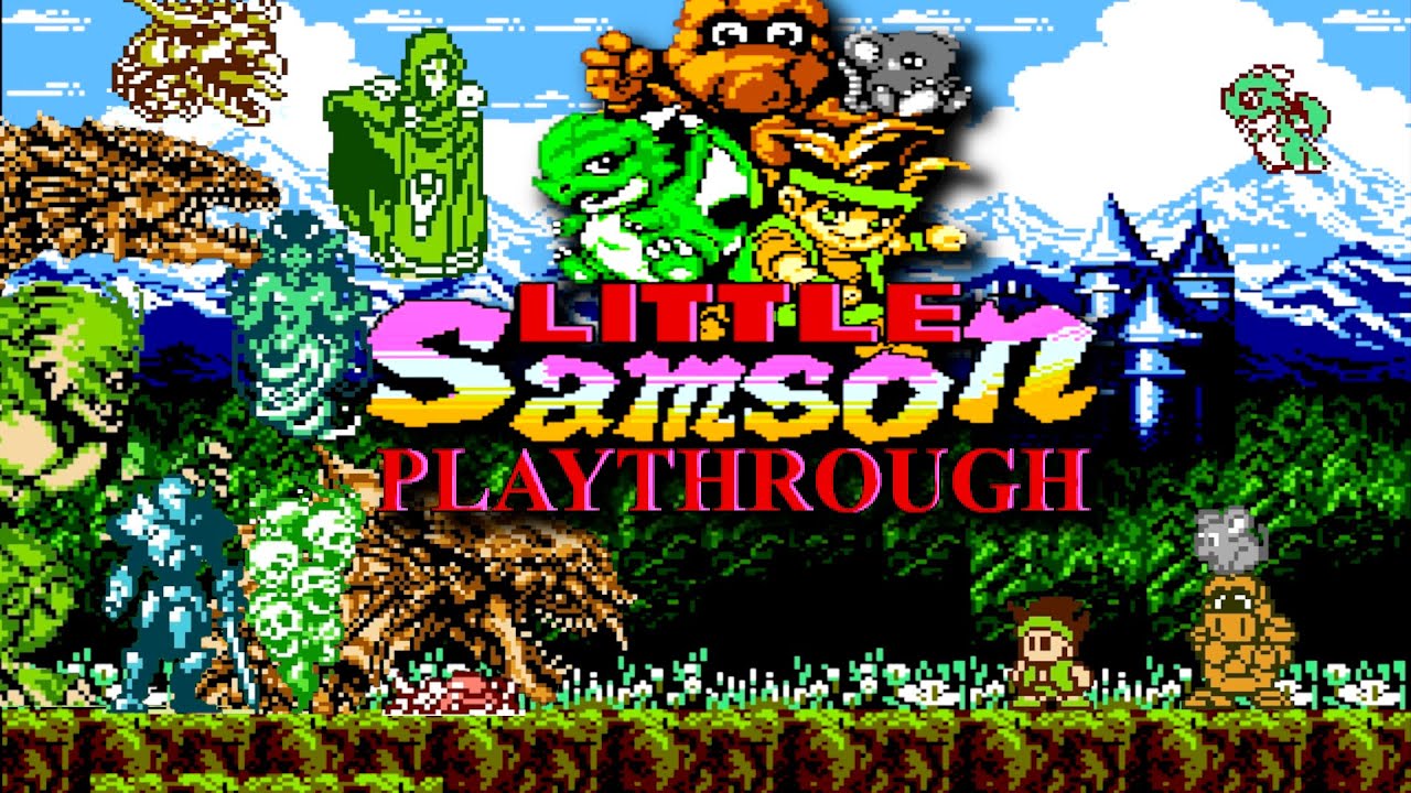 Little Samson (Nes) Playthrough / High end of Nes gaming experience in fantastic fantasy adventure.