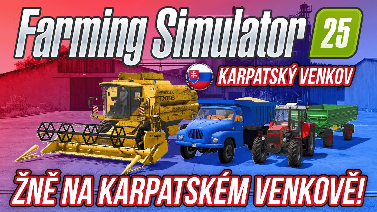 ŽNĚ NA KARPATSKÉM VENKOVĚ: TATRA T 138 & ZTS 16145! | Farming Simulator 25 Karpatský venkov #01