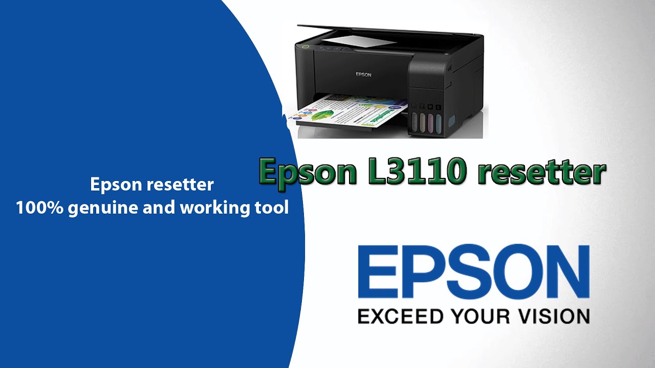 Download Epson L3110 Resetter Tool: Easy Printer Reset Guide (Free Download)