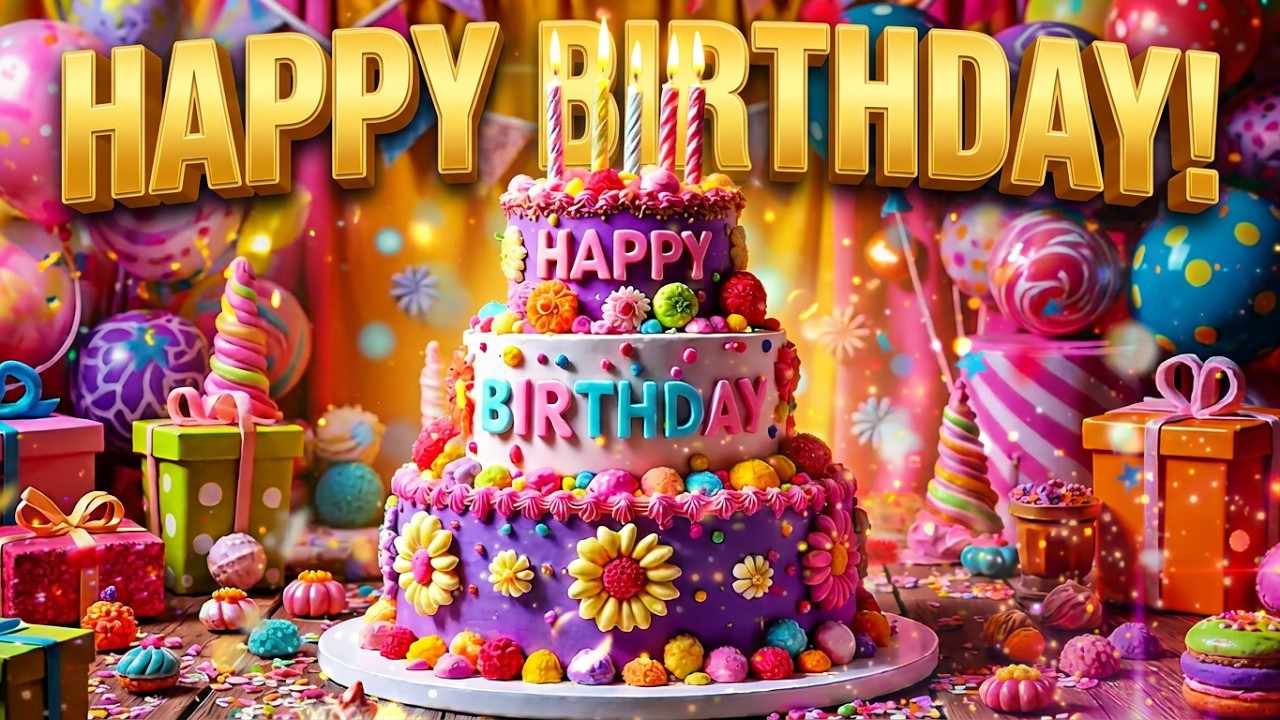 Happy Birthday to You Song🔥 | Happy Birthday Song for Friends & Family