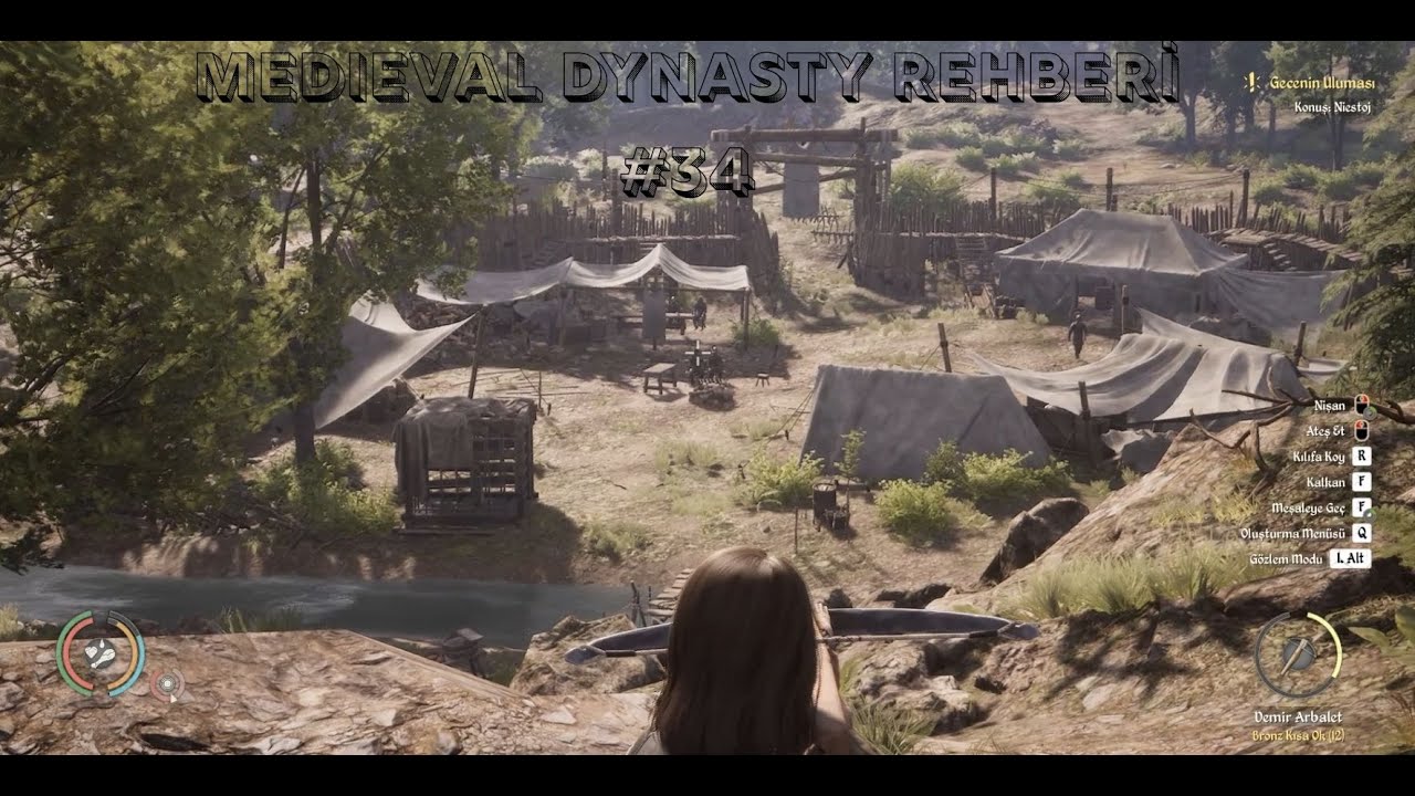 2 Kamp Arası SIKIŞTIM! Birini Yıktım, Ötekinden Kaçtım! 😂🔥|Medieval Dynasty Rehberi |BÖLÜM 34|
