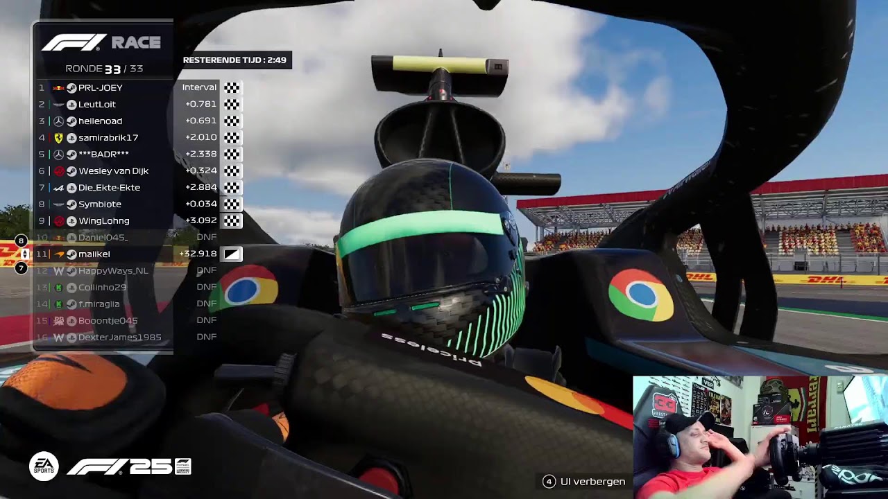 F1 25| COCKPIT VIEW |LEAGEURACE SPANJE ROUND 4