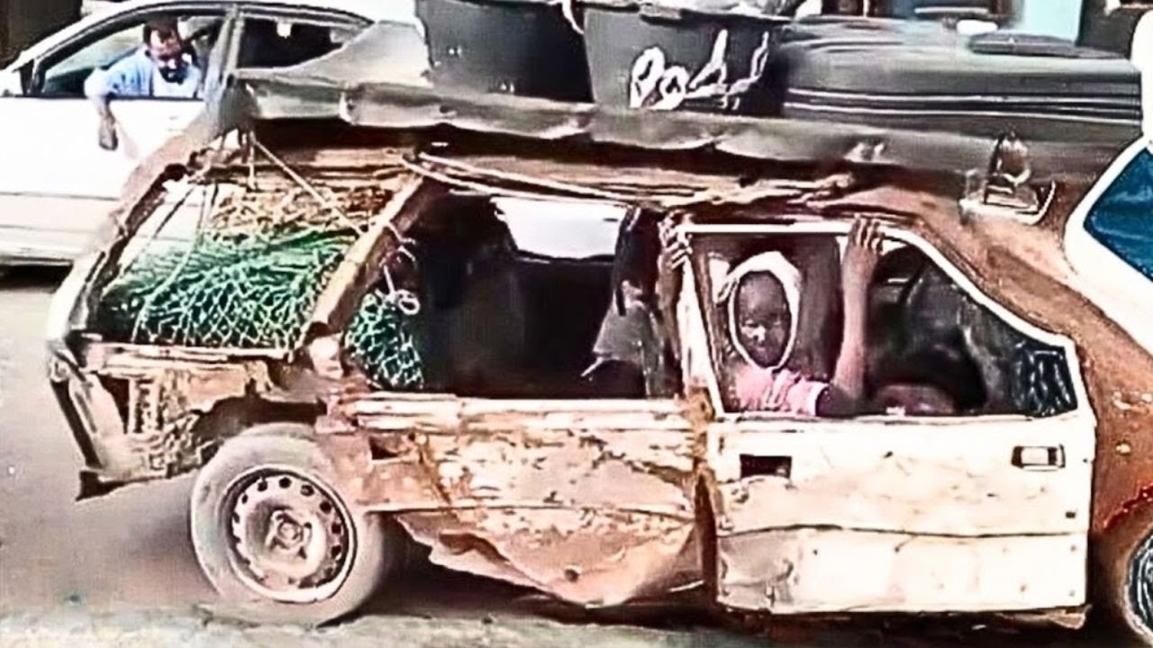 Top 10 véhicules en piteux état qui roulent encore en Afrique