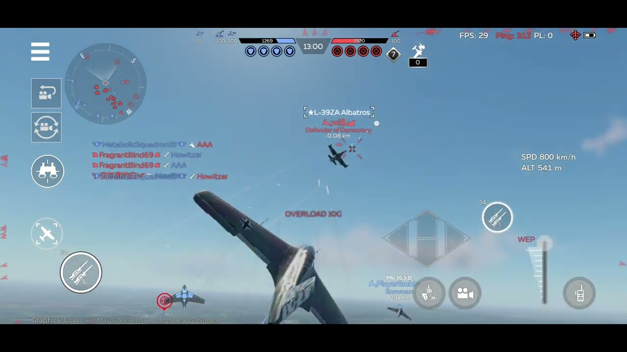 First ME 163 experience (again, it's painful)