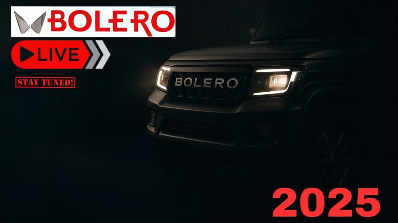 Mahindra Bolero 2025 Facelift Live Launch EVENT | WORLD PREMIERE
