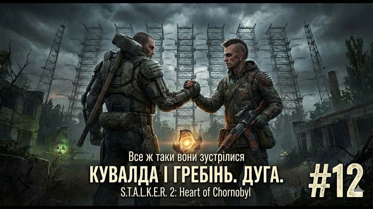 ☢️ Все ж таки вони зустрілися Кувалда І Гребінь Дуга S.T.A.L.K.E.R. 2: Heart of Chornobyl | Серія 12