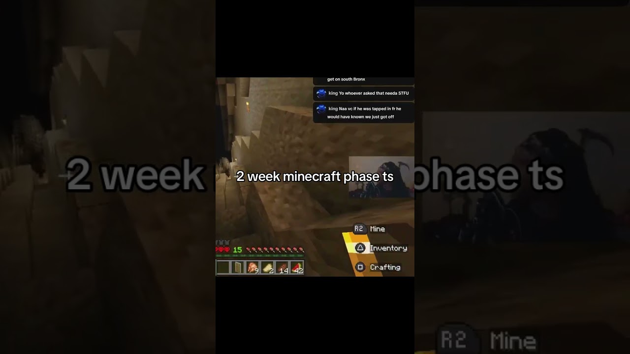 Двухнедельный период в Minecraft выглядит примерно так 😂 