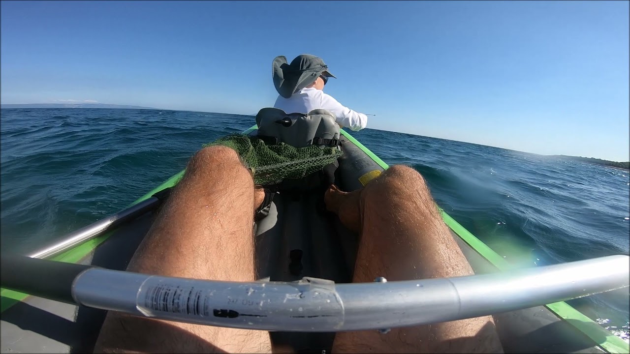 Istria, Adriatic sea, 'kayak trolling', 26.8.21