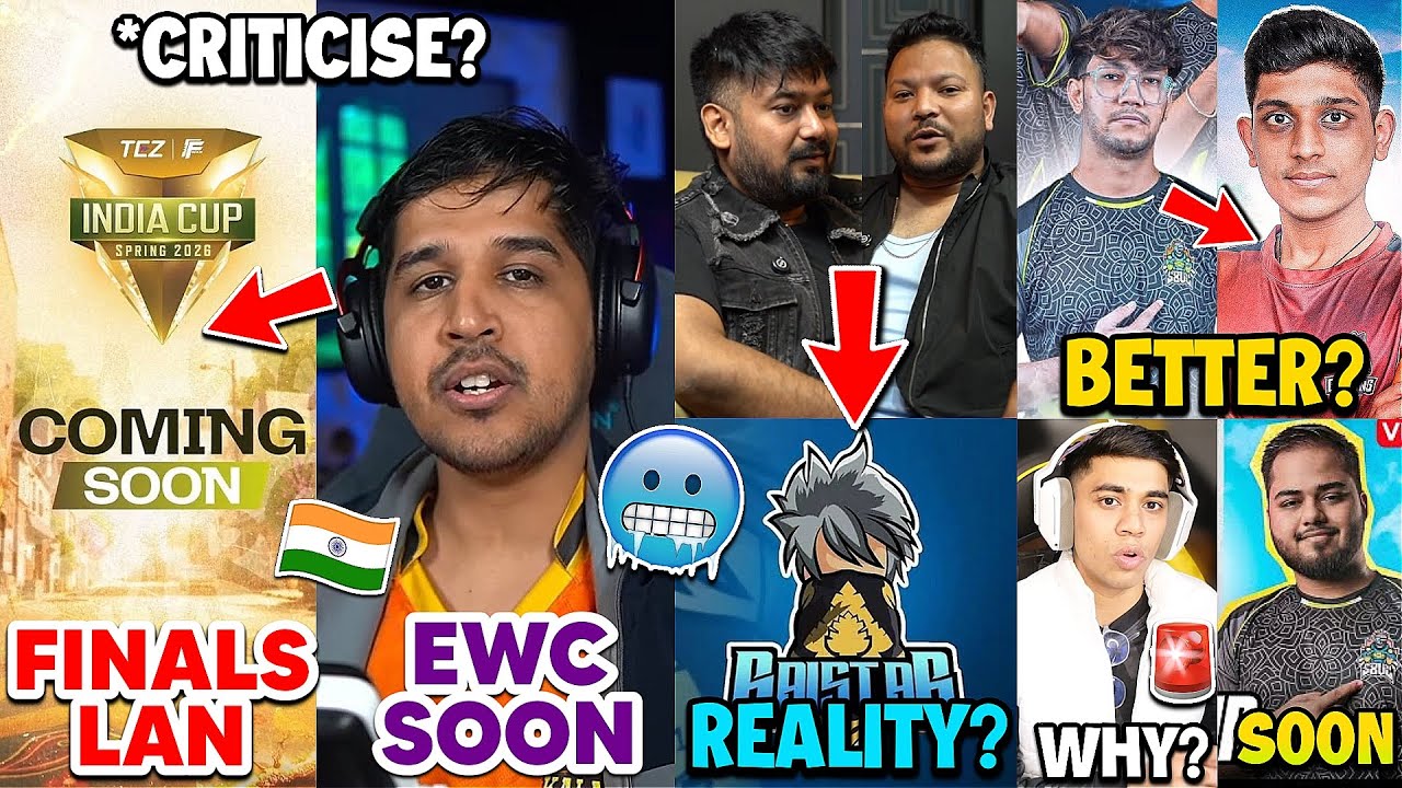 FFMIC Spring Finals LAN 🥶 Who is Better in His Prime Pahadi or Mafia?😳 Desi Gamer Reacts EWC Slot?😱