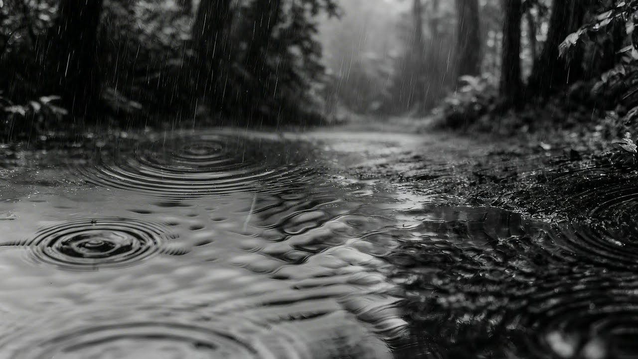 眠りに誘う雨音  ASMR 睡眠、寝かし付け用
