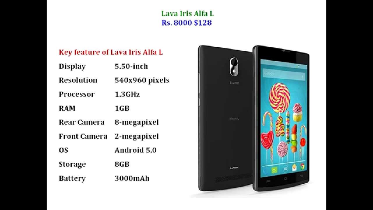 Бюджетный телефон-леденец Lava Iris Alfa L