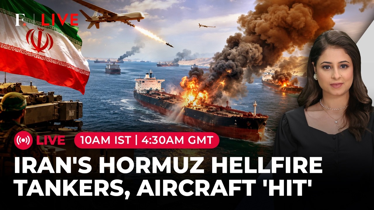 LIVE | Iran Rages in Hormuz: 9 Ships Hit In 5 Days, 'Hostile' US Aircraft Intercepted?| Firstpost