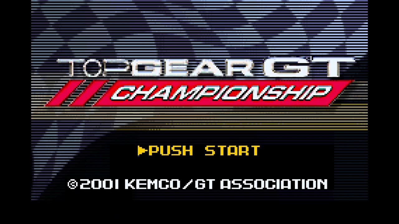 Top Gear GT Championship (全日本GT選手権). [GBA - Kemco]. (2001). Full Championship Play.